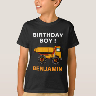 Camiseta Fiesta de cumpleaños de construcción de camiones v