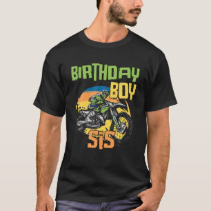 Camiseta Fiesta de cumpleaños de Dirt Bike - Motocross MX B