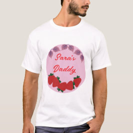 Camiseta Fiesta de cumpleaños de fresas
