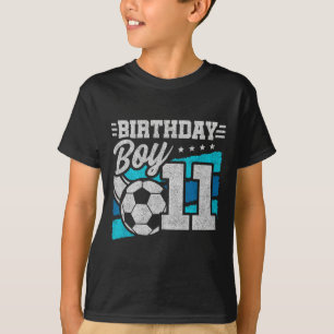 Camiseta Fiesta de Cumpleaños de Fútbol - Niño de 11 Años -