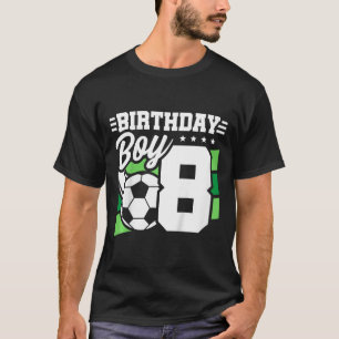 Camiseta Fiesta de Cumpleaños de Fútbol para Niños - Niño d