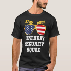 Camiseta Fiesta de cumpleaños de la brigada de seguridad de