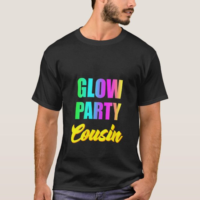 Camiseta Fiesta de cumpleaños de la Fiesta Retro 80 para la (Anverso)