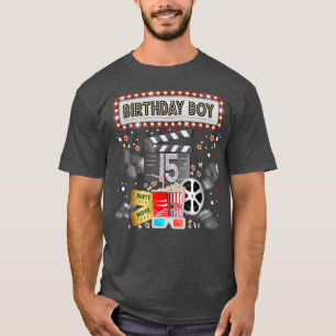 Camiseta Fiesta de cumpleaños de la noche de la película Pa
