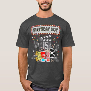 Camiseta Fiesta de cumpleaños de la noche de la película Pa
