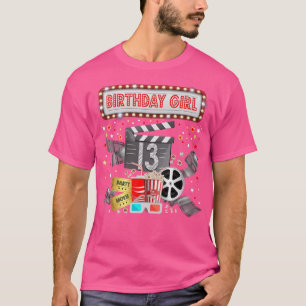 Camiseta Fiesta de cumpleaños de la noche de la película Pa
