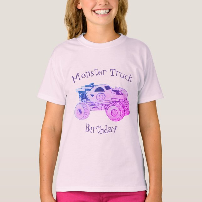 Camiseta Fiesta de cumpleaños de la rally Smile Monster Tru (Anverso)