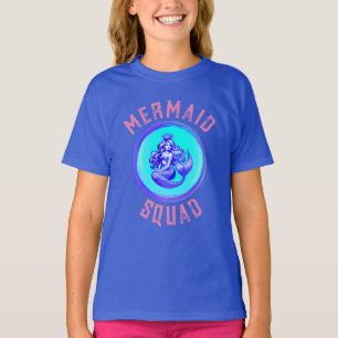Camiseta Fiesta de cumpleaños de la sirena de la sirena