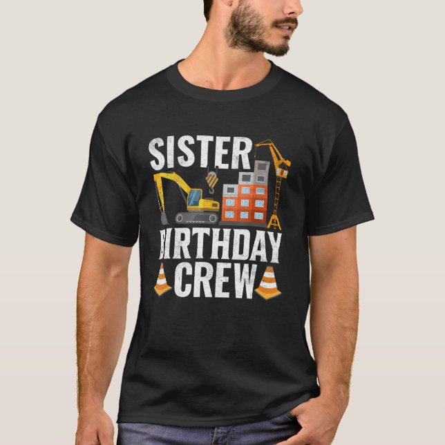 Camiseta Fiesta de cumpleaños de la tripulación de cumpleañ (Anverso)