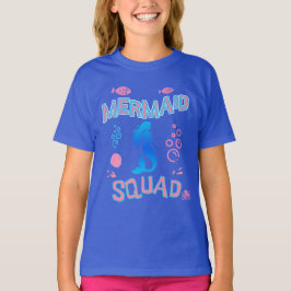 Camiseta Fiesta de Cumpleaños de la Tropa de Sirenas 