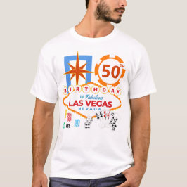 Camiseta Fiesta de cumpleaños de Las Vegas