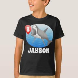 Camiseta Fiesta de cumpleaños de los tiburones