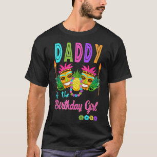 Camiseta Fiesta de cumpleaños de Luau de Hawái que coincide