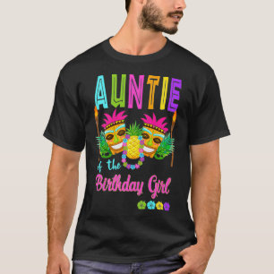 Camiseta Fiesta de cumpleaños de Luau en Hawái coincidien