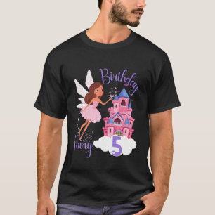 Camiseta Fiesta de cumpleaños de niños de 5 años de edad