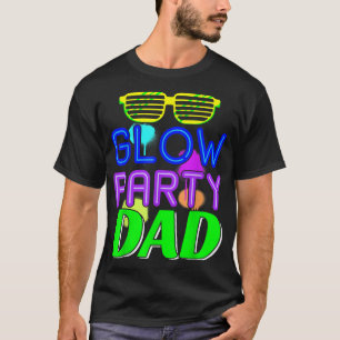Camiseta Fiesta de cumpleaños de papá, Fiesta brillante de