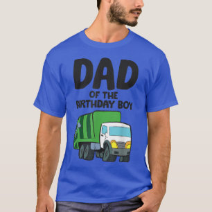 Camiseta Fiesta de cumpleaños del Camión de la Basura, papá