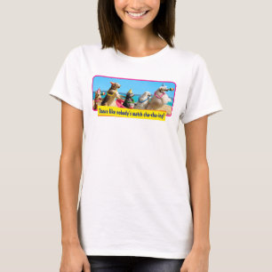 Camiseta Fiesta de cumpleaños del perro en la línea Conga