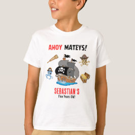 Camiseta Fiesta de cumpleaños del pirata