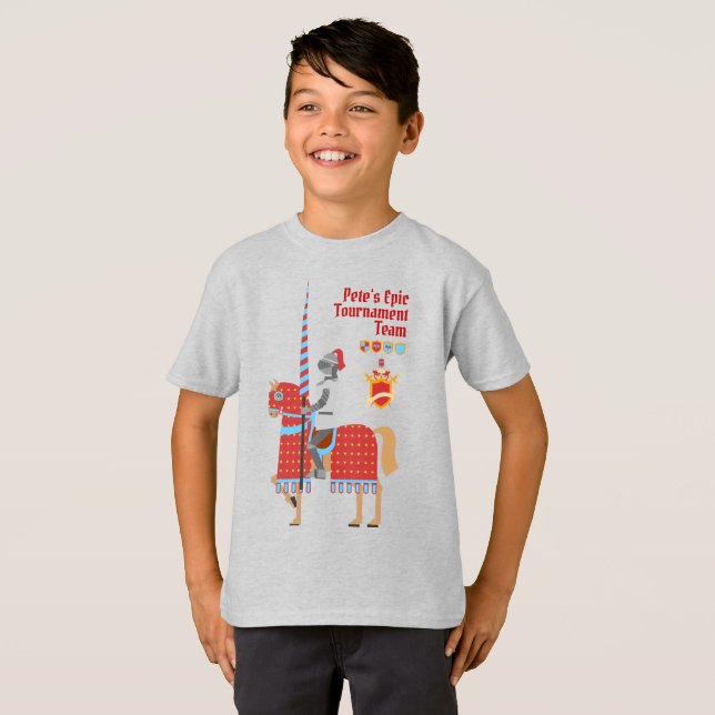 Camiseta Fiesta de cumpleaños del Torneo de los Caballeros  (Anverso completo)