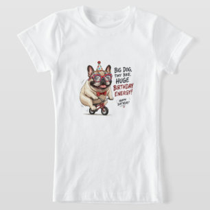 Camiseta Fiesta de cumpleaños en bicicleta de divertido Bul