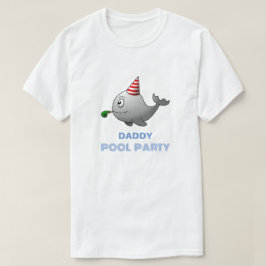 Camiseta Fiesta de Cumpleaños en la Piscina