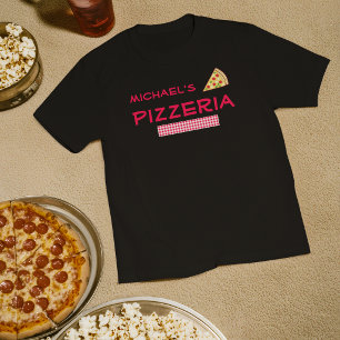 Camiseta Fiesta de Cumpleaños Infantil Pizza