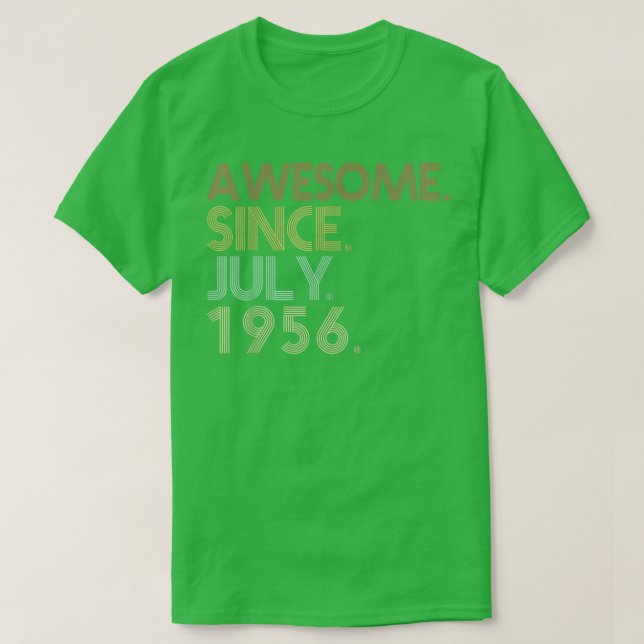 Camiseta Fiesta de cumpleaños número 66 años de edad increí (Diseño del anverso)