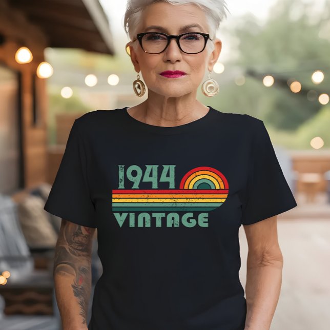 Camiseta Fiesta de cumpleaños ochenta personalizada 80 años (Subido por el creador)