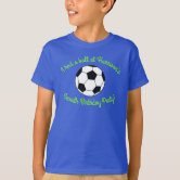 Camiseta Cumpleaños del fútbol - Niño de 10 años - Décimo c
