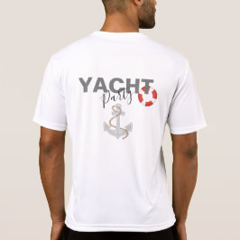 Camiseta Fiesta de cumpleaños para el crucero náutico