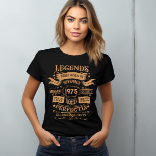 Camiseta Fiesta de cumpleaños personalizada cincuenta vinta