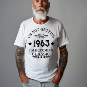 Camiseta Fiesta de cumpleaños personalizada sesenta vintage