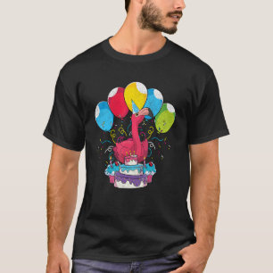 Camiseta Fiesta de cumpleaños "Pink Fla" del zoológico de a