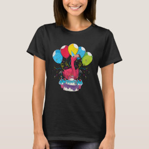 Camiseta Fiesta de cumpleaños "Pink Fla" del zoológico de a