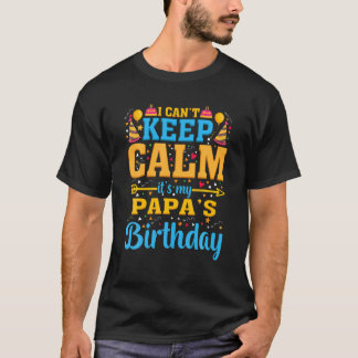 Camiseta Fiesta de cumpleaños que no puedo mantener tranqui