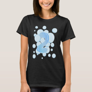 Camiseta Fiesta de cumpleaños sobre la burbuja de cumpleaño