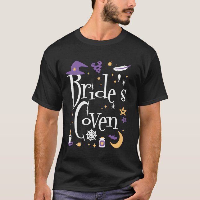 Camiseta Fiesta de Despedida de Soltera Bruja de la Coven d (Anverso)