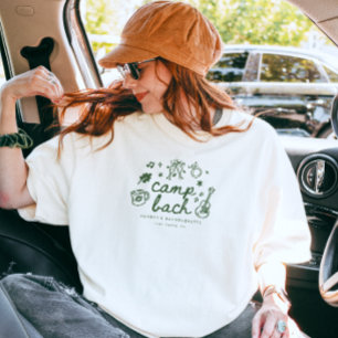 Camiseta Fiesta de Despedida de Soltera Camp Personalizada