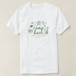 Camiseta Fiesta de Despedida de Soltera Camp Personalizada 