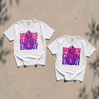 Camiseta Fiesta de Despedida de Soltera con Energía de Novi