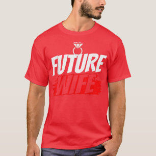 Camiseta Fiesta de Despedida de Soltera Cute Novia Esposa F