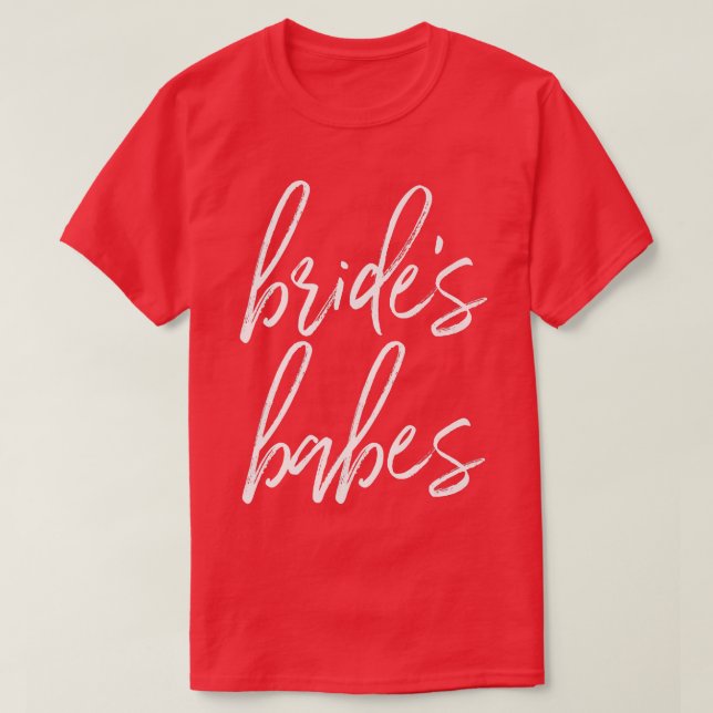 Camiseta Fiesta de Despedida de Soltera Damas de Honor  (Diseño del anverso)