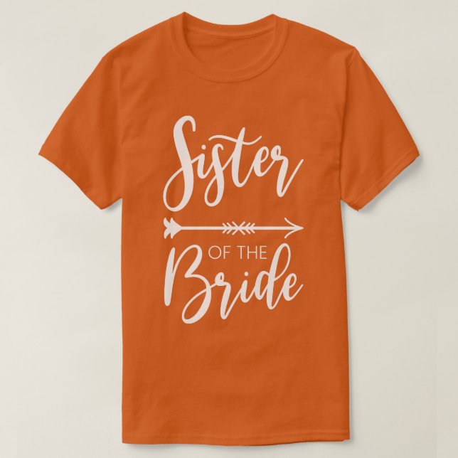 Camiseta Fiesta de Despedida de Soltera de la Hermana de la (Diseño del anverso)