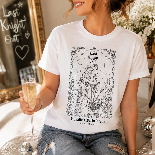 Camiseta Fiesta de Despedida de Soltera del Último Caballer (Subido por el creador)