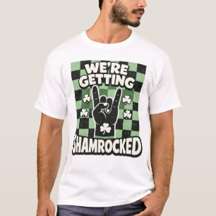 Camiseta Fiesta de Despedida de Soltera Divertida con Shamr