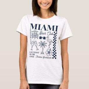 Camiseta Fiesta de Despedida de Soltera en Miami Beach Boce