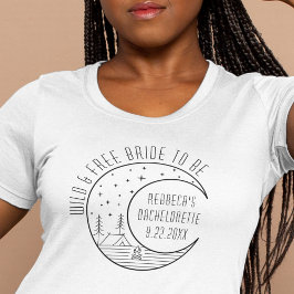 Camiseta Fiesta de Despedida de Soltera Personalizada de Ca