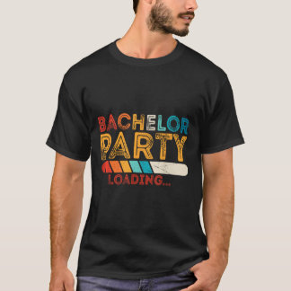 Camiseta Fiesta de Despedida de Soltero Divertida del Novio