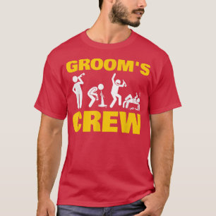 Camiseta Fiesta de Despedida de Soltero Divertida para el N